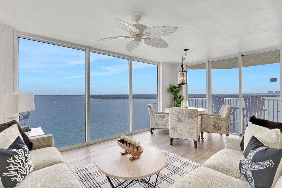 Ocean view from Lovers Key Resort vacation home